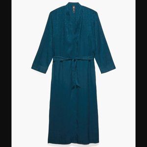 NWT Savage X Fenty Satin Jacquard Long Robe
